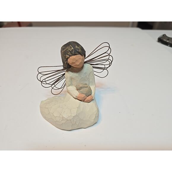Willow Tree 1999 Angel "Angel of Protection" Figurine Susan Lordi 3.25" tall - Picture 2 of 4